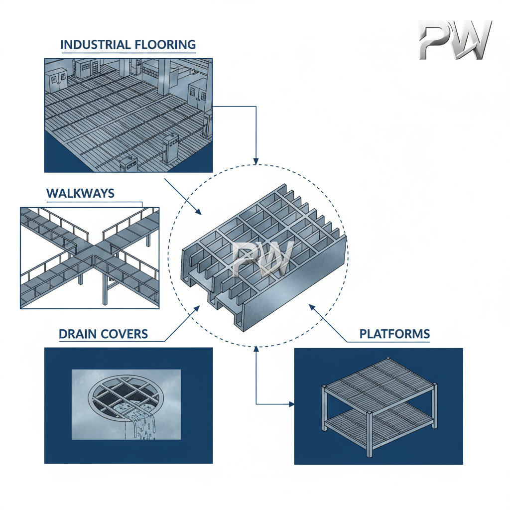 Fungsi dan Pemakaian Plat Grating PW