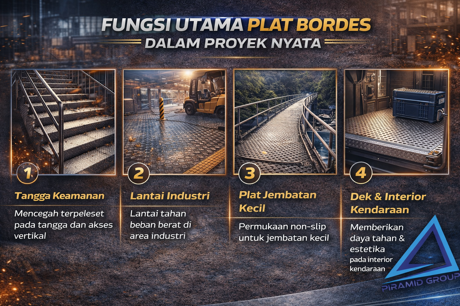 Fungsi Utama Plat Bordes dalam Proyek Nyata. pipawelded.com